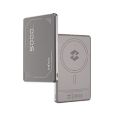Tashqi akkumulyator Infinix Power Bank 20W Fast Charge 5000mAh Grey 1