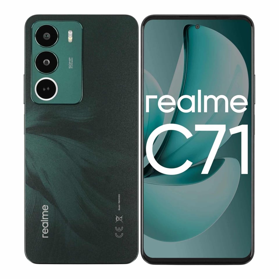 Смартфон Realme C71 6/128Gb Green 1