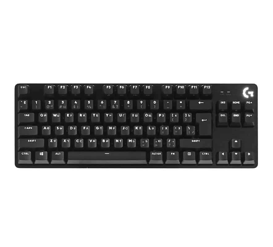 Беспроводная клавиатура Logitech G413 TKL SE Corded Mechaniucal Gaming Keyboard Black