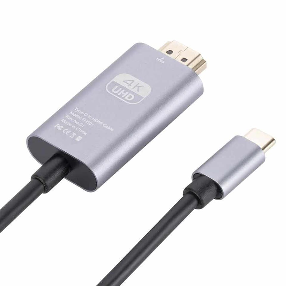 Кабель USB-C to HDTV Cable 4K 30-60Hz 1,8m 1