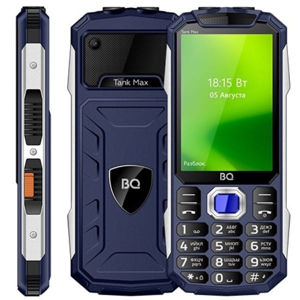 Телефон BQ-3586 Tank Max Blue