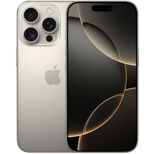 Смартфон iPhone 16 Pro 128GB Natural Titanium 3J/A (1-sim)