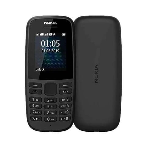Телефон Nokia 105  Black 2 Sim