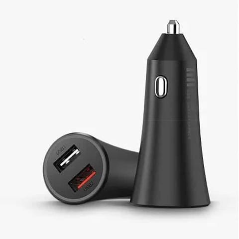 Автомобильное зарядное устройство Xiaomi Mi 37W Dual-Port Car Charger CC06ZM