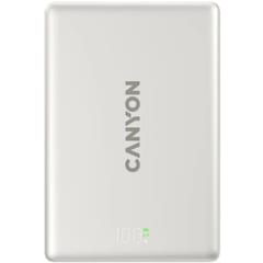 Tashqi akkumulyator CANYON magnetic power bank OnPower 511 PD20W 10000mAh Aluminium Star Grey 1