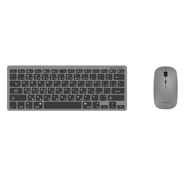 Keyboard + Mouse Bluetooth Porodo 1