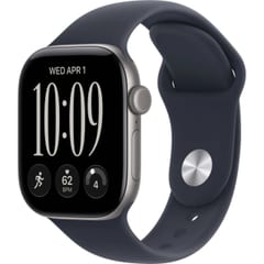 Смартчасы Apple Watch Series 12 GPS 46mm Space Grey Aluminium Case with Navy Blue Sport Band - M/L 1