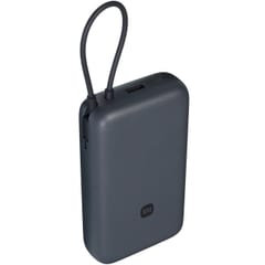 Tashqi akkumulyator Xiaomi Power Bank 20000 mAh (Integrated Cable) Dark gray 1